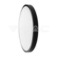 V-TAC LED plafonjera 18W 4000K 1800lm IP44 črna