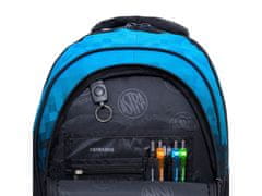 Astra Šolski nahrbtnik AstraBAG BLUE PIXEL, AB300, 502024093