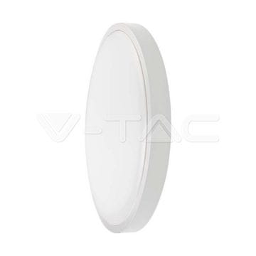 V-TAC LED plafonjera 24W 4000K 2500lm IP44 bela