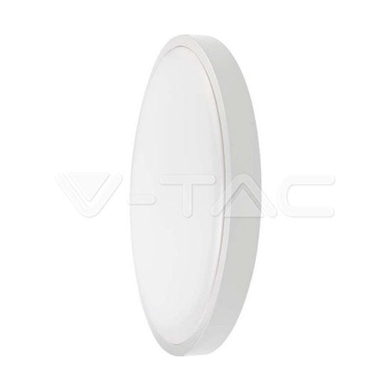 V-TAC LED plafonjera 24W 4000K 2500lm IP44 bela