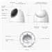 Ubiquiti UVC-G5-Turret-Ultra - UniFi Protect G5 Turret Ultra, bela
