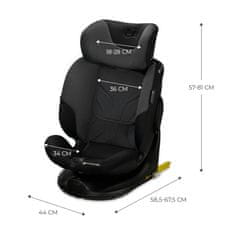 Kinderkraft avtosedež I-FIX 2025 GRAPHITE BLACK