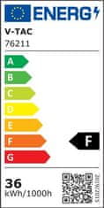 V-TAC  LED plafonjera 36W 3000K 3820lm IP44 bela 