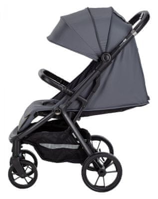   FreeOn Dynamic Autofolding športni voziček, siv 