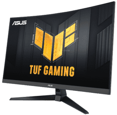 ASUS TUF Gaming VG32WQ3B gaming monitor, 32, ukrivljen, QHD, Fast VA, 1500R, 180Hz, 1ms, FreeSync, HDR10 (90LM0AP1-B01171)