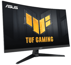 ASUS TUF Gaming VG32WQ3B gaming monitor, 32, ukrivljen, QHD, Fast VA, 1500R, 180Hz, 1ms, FreeSync, HDR10 (90LM0AP1-B01171)