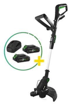 Iskra ERO akumulatorska nitna kosa IEX-CGT-162 + baterijski set 2x 2,0 Ah 20 V