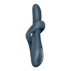 Satisfyer Heat Flex 4 USB polnilni vibrator temno modra