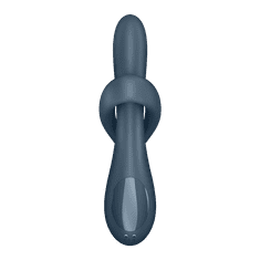 Satisfyer Heat Flex 4 USB polnilni vibrator temno modra