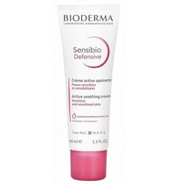 Bioderma Sensibio Defensive Soothing Cream (aktivna pomirjujoča krema) 40 ml