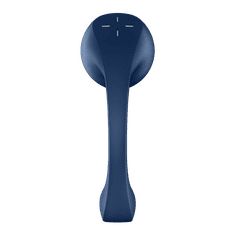 Satisfyer Pro+ Wave 4 Connect App vibrator z vakuumskimi valovi temno modra