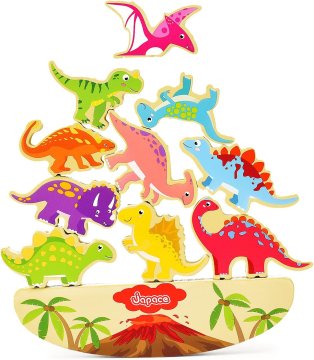JAPACE Lesena uravnoteževalna igra – Dinozavri