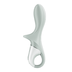 Satisfyer Air Pump Booty 3 USB polnilni vibrator sivo zelena