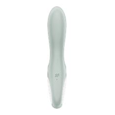Satisfyer Air Pump Booty 3 USB polnilni vibrator sivo zelena