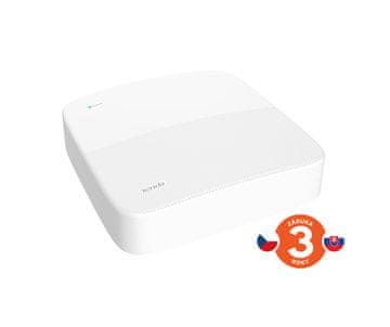 Tenda N6P-4H - kamera PoE 4K NVR snemalnik, 4 kanali, H.265+, OnViF, zvok, spletni vmesnik, aplikacija CZ