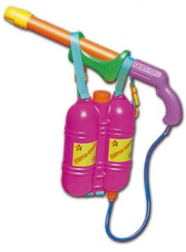 DOHÁNY Vodna pištola z nabojnikom na hrbtni strani