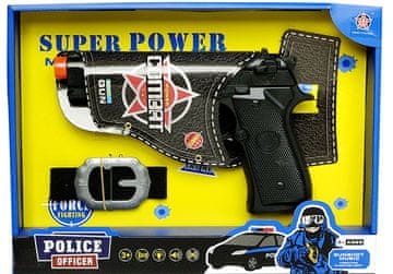 Mac Toys PLEJO Policijska pištola s pasom