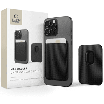 Tech-protect MagWallet MagSafe etui za kartico za mobilni telefon, carbon