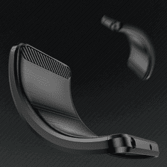 Tech-protect Carbon ovitek za Motorola Moto G05 / E15, črna
