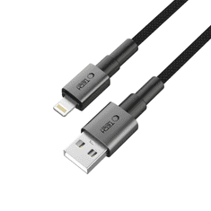 Tech-protect Ultraboost DNA kabel USB-C / Lightning 12W / 2.4A 25cm, siva