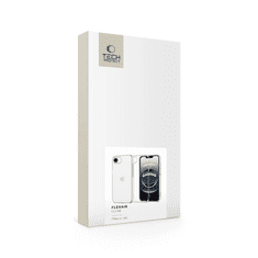 Tech-protect Flexair ovitek za iPhone 16e, prozoren