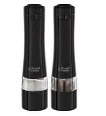 Russell Hobbs mlinčki za sol in poper iz brušenega jekla 2 kosa črn (28010-56)