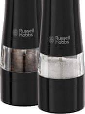 Russell Hobbs mlinčki za sol in poper iz brušenega jekla 2 kosa črn (28010-56)