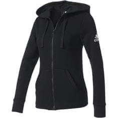 Adidas Športni pulover črna 152 - 157 cm/XS Essentials Solid Full Zip Hoodie W