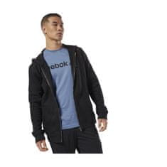 Reebok Športni pulover črna 188 - 191 cm/XL EL Fleece FZ Black