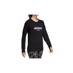 Adidas Športni pulover črna 164 - 169 cm/M Ess Allcap