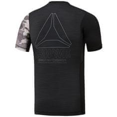 Reebok Majice črna L Actvchl Graphic