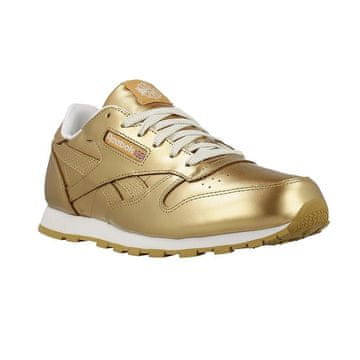 Reebok Čevlji zlata 36.5 EU Classic Leather Metallic Brass