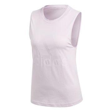 Adidas Majice obutev za trening roza Essentials Logo Tank Top