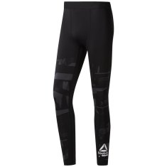Reebok Hlače obutev za trening črna 170 - 175 cm/S Compression