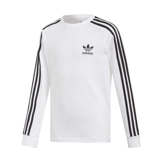 Adidas Športni pulover bela 3STRIPES LS