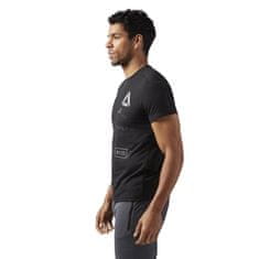 Reebok Majice obutev za trening črna M Speedwick Graphic