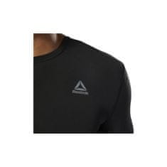 Reebok Športni pulover črna 182 - 187 cm/L Wor Compression