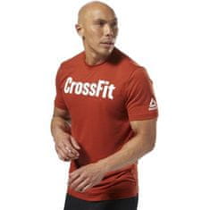 Reebok Majice obutev za trening rdeča XXL Crossfit Speedwick Fef Graphic