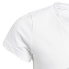 Adidas Majice obutev za trening bela L Essentials Performance Logo Tee