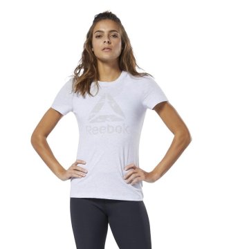 Reebok Majice obutev za trening bela Essentials Marble