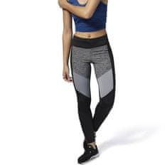 Reebok Hlače obutev za tek siva 170 - 175 cm/M Mélange