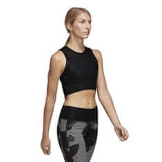 Adidas Majice obutev za trening črna S Top Crop 20