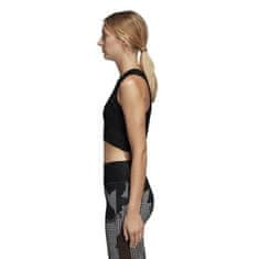 Adidas Majice obutev za trening črna S Top Crop 20