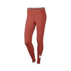 Nike Hlače obutev za tek rdeča 168 - 172 cm/M Womens Sportswear Legging
