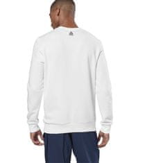 Reebok Športni pulover bela 192 - 195 cm/XXL Classic
