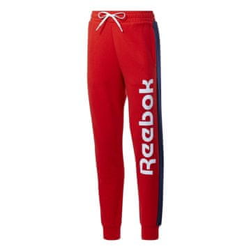 Reebok Hlače rdeča 182 - 187 cm/XL TE Liner Logo French Terry