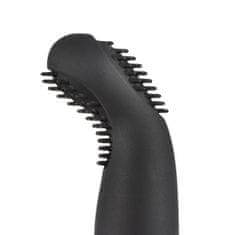 Easytoys Analni čep z vibratorjem Beaded Buddy, črn