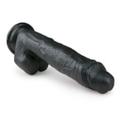 Easytoys Dildo Realistic - 26,5cm, črn