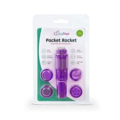 Easytoys Mini vibrator Easytoys Pocket Rocket, vijoličen