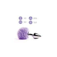 Feelztoys Analni čep FeelzToys - Bunny, vijoličen
